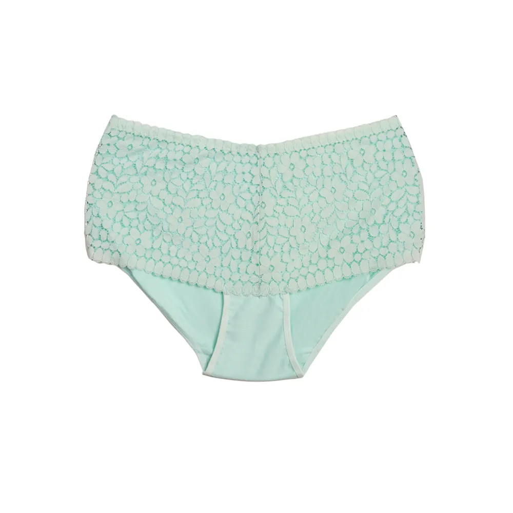 شورت اسلیپ توری زنانه سایز 2XL مدل طرحدار