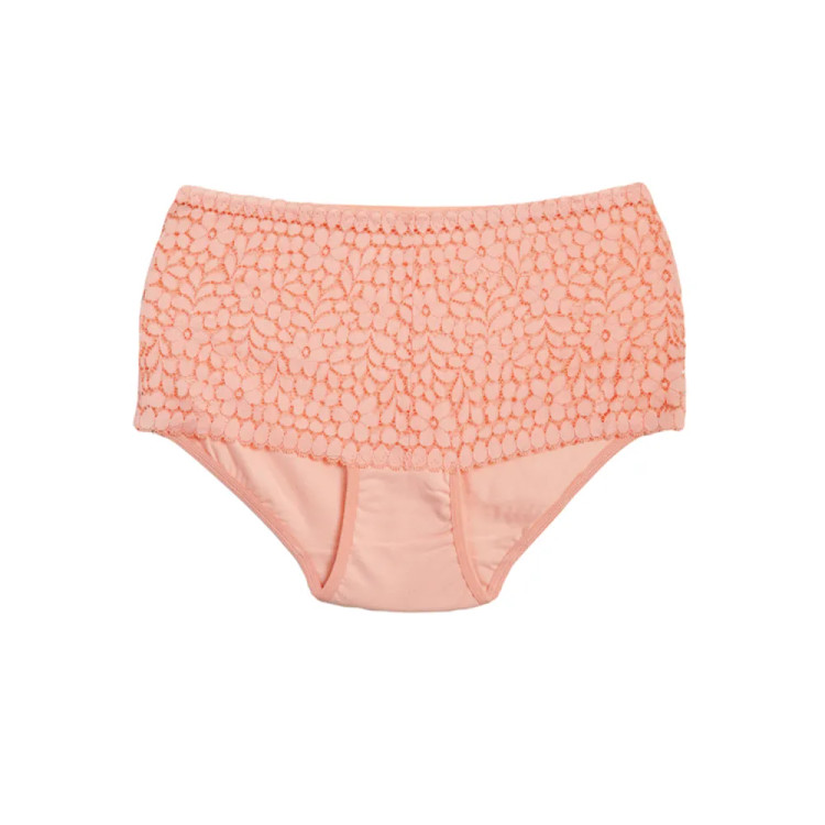 شورت اسلیپ توری زنانه سایز 2XL مدل طرحدار