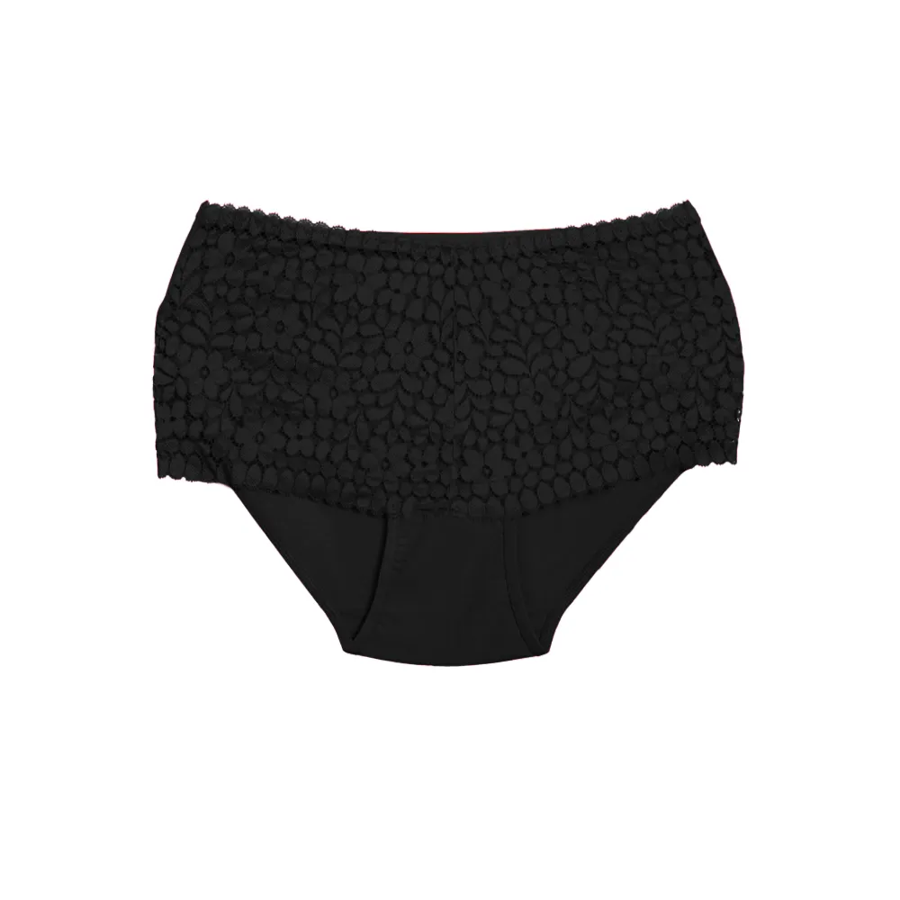 شورت اسلیپ توری زنانه سایز 2XL مدل طرحدار