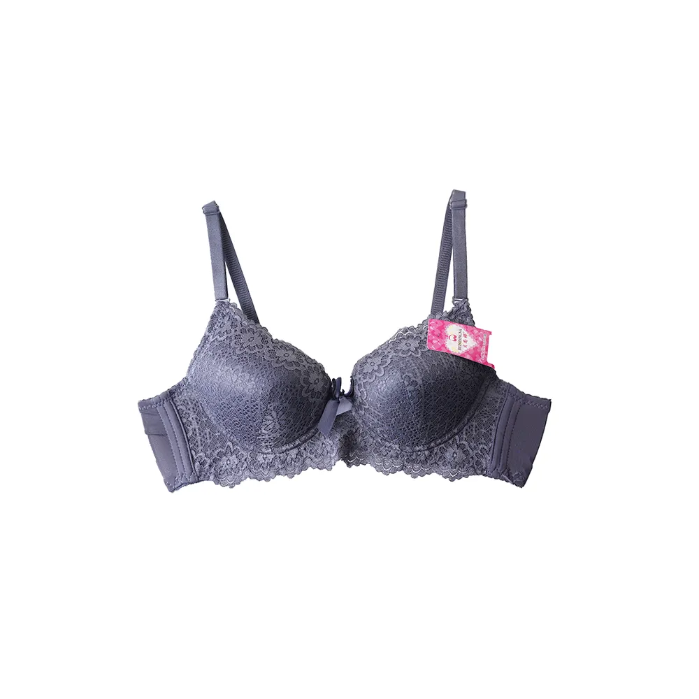 سوتین زنانه گیپور اسفنجی فنردار نیم جک مدل C-304