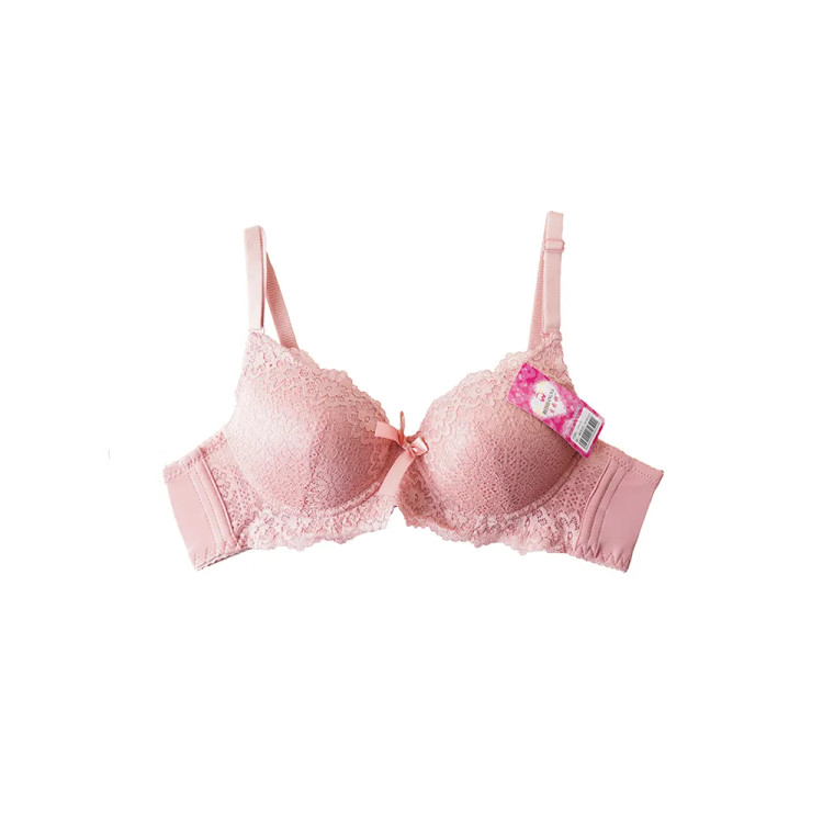 سوتین زنانه گیپور اسفنجی فنردار نیم جک مدل C-304