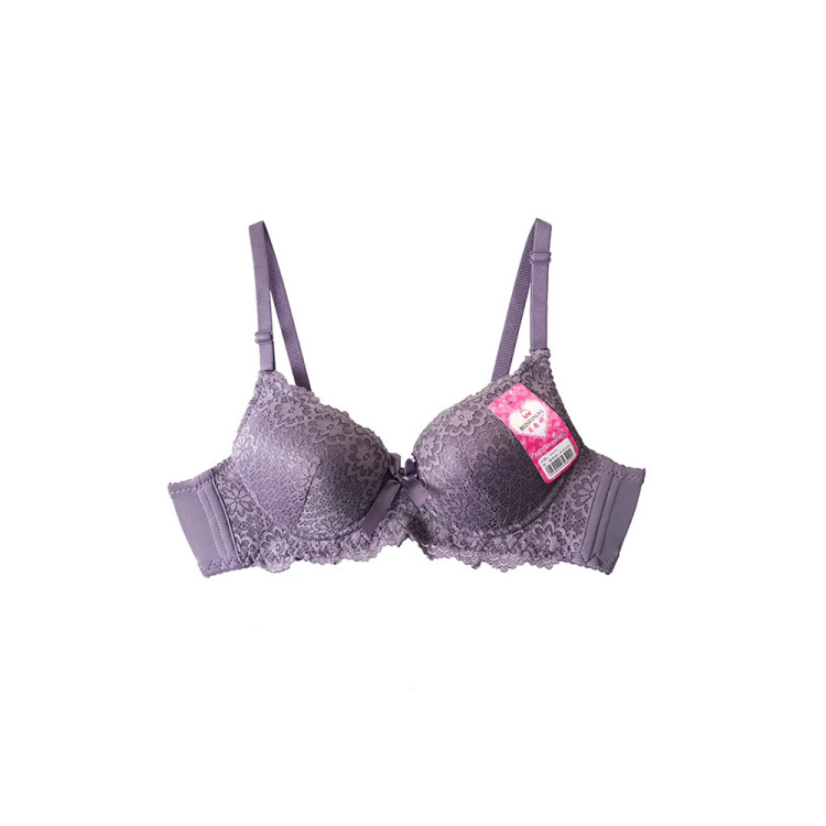 سوتین زنانه گیپور اسفنجی فنردار نیم جک مدل C-304