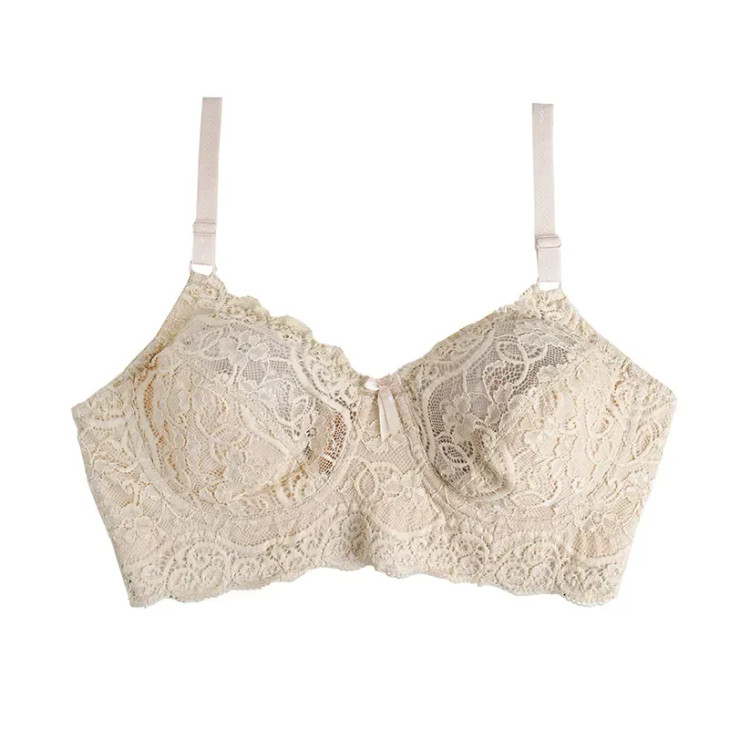 سوتین فنردار دانتل کاپ B زنانه شیک و راحت