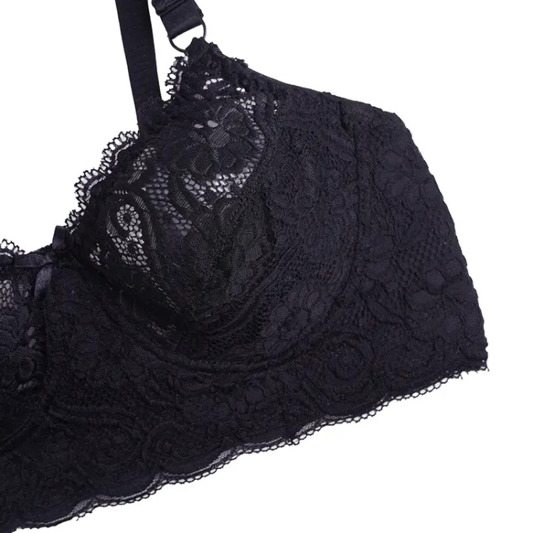 سوتین فنردار دانتل کاپ B زنانه شیک و راحت