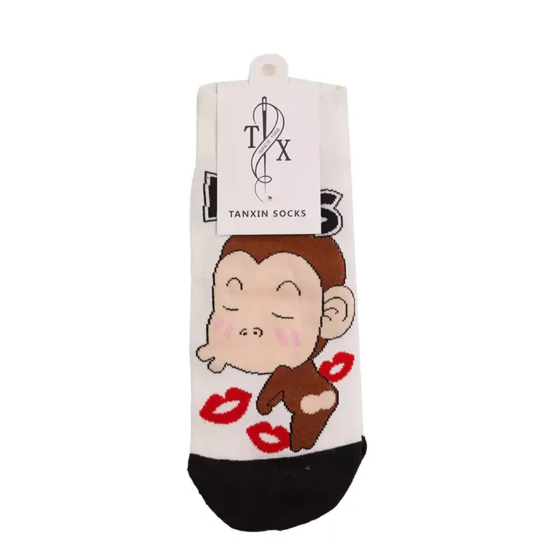 جوراب نخی پنبه طرح پاندا سایز 32 تا 38