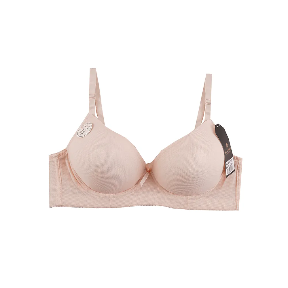 سوتین زنانه کبریتی فنردار نیم جک کاپ C بند قابل تنظیم