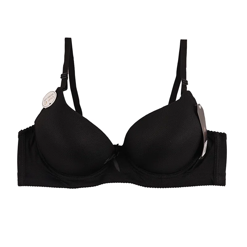 سوتین زنانه کبریتی فنردار نیم جک کاپ C بند قابل تنظیم