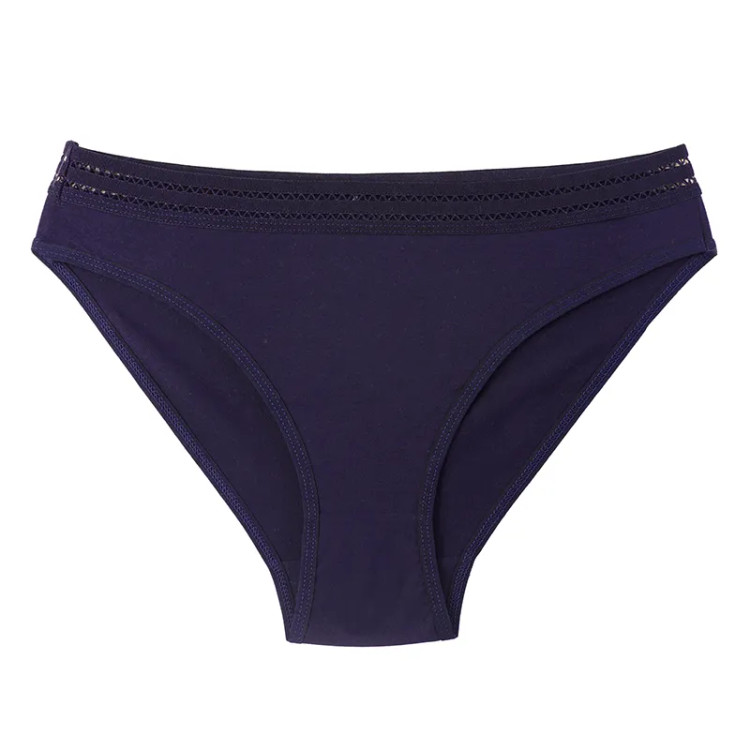 شورت اسلیپ زنانه نخی لاکرا طرح دار کمر کشی راحت