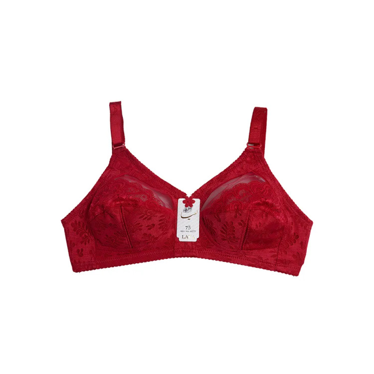 سوتین زنانه تور گیپور کاپ B بدون فنر سایز 75 تا 85