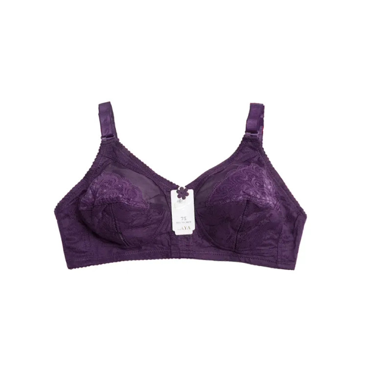 سوتین زنانه تور گیپور کاپ B بدون فنر سایز 75 تا 85