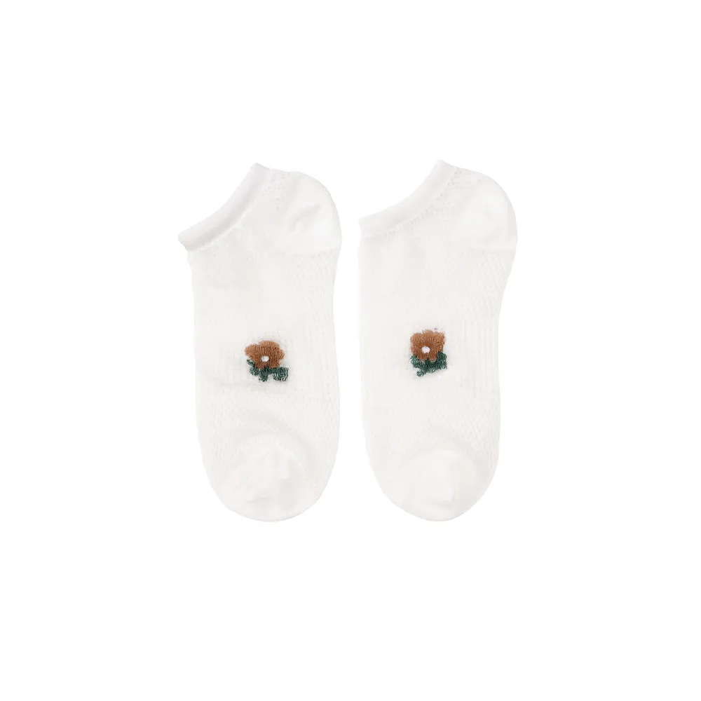 جوراب زنانه طرح گل مچی فری سایز مناسب 36 تا 40