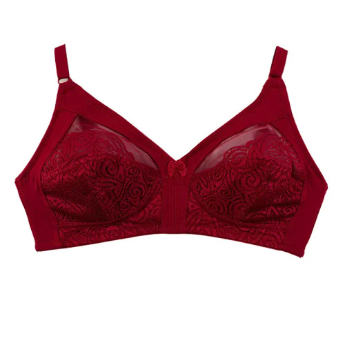 سوتین زنانه دانتل کاپ B بدون فنر و جک - مدل شیک و راحت