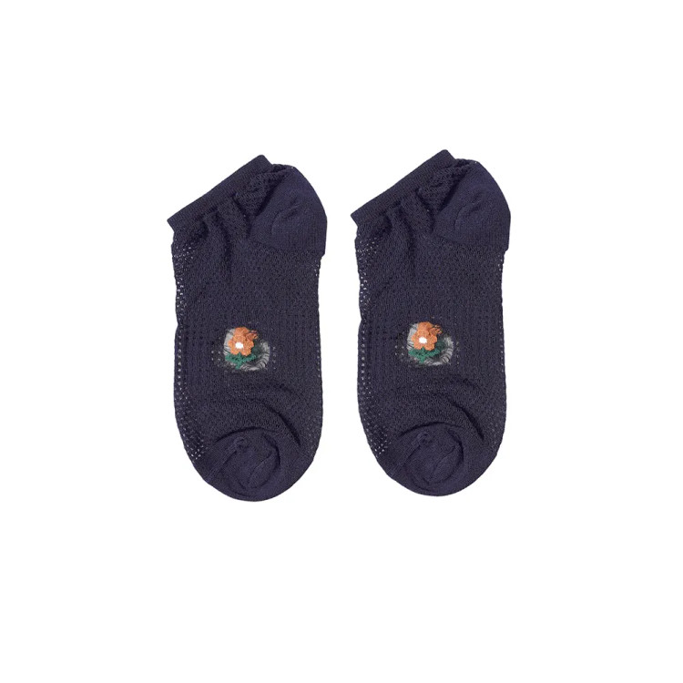 جوراب زنانه طرح گل مچی فری سایز مناسب 36 تا 40