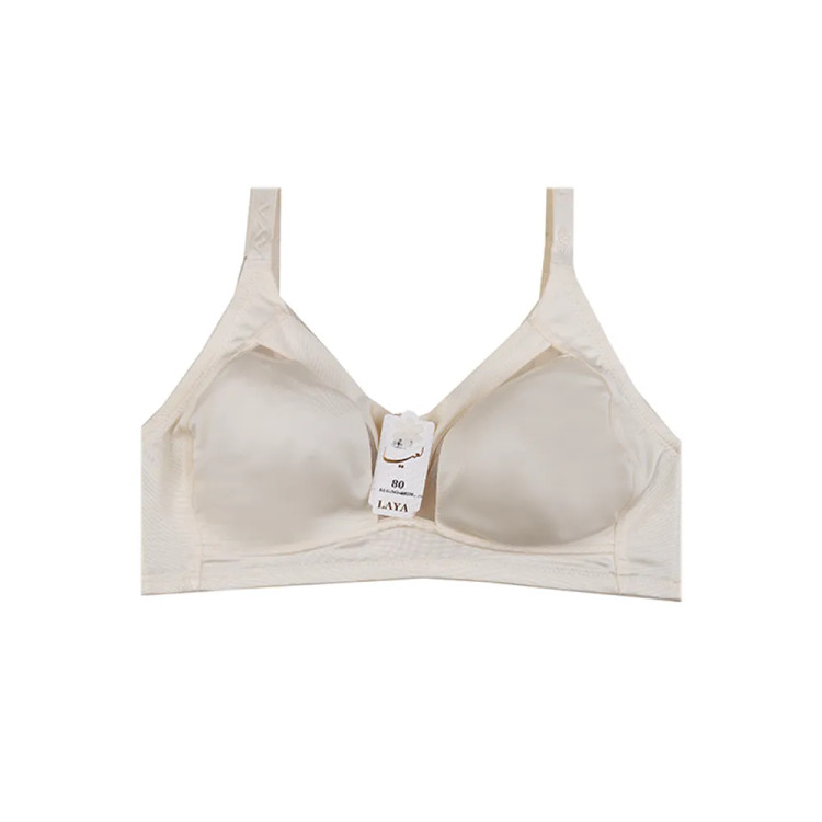سوتین زنانه کاپ B بدون فنر پرسی جنس سوزنی سایزبندی 75 تا 85