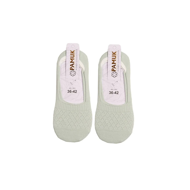 جوراب نخی زنانه فری سایز (36 تا 41) طرح لوزی