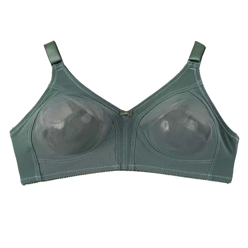 سوتین زنانه تور طرحدار بدون فنر مدل راحتی