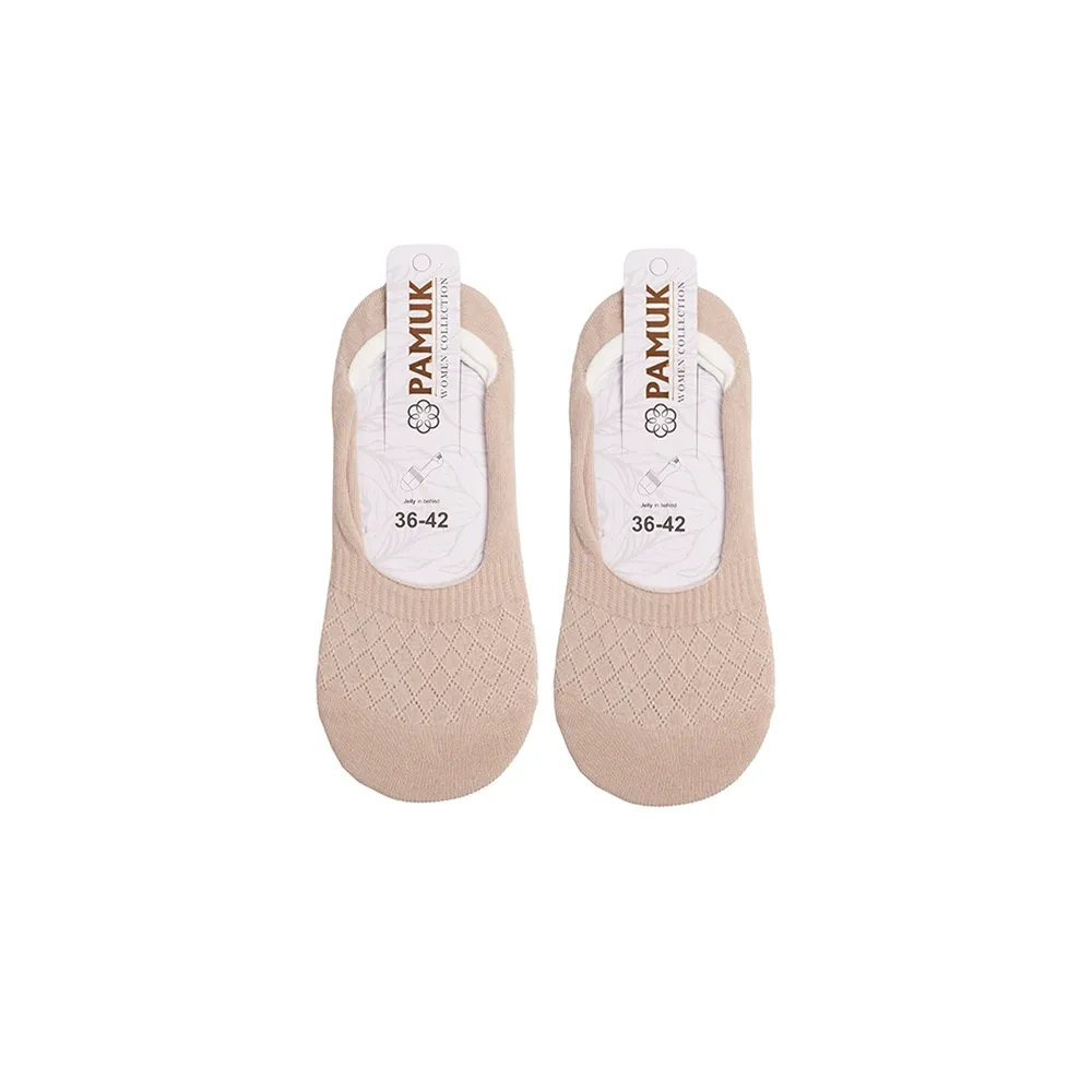 جوراب نخی زنانه فری سایز (36 تا 41) طرح لوزی