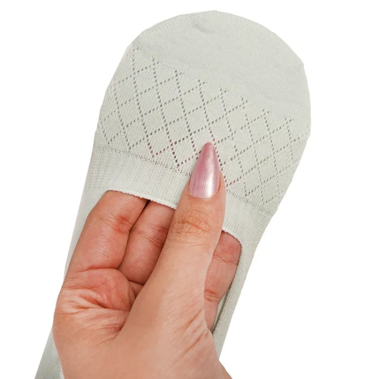 جوراب نخی زنانه فری سایز (36 تا 41) طرح لوزی