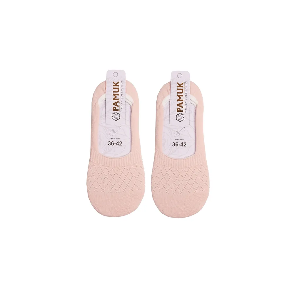 جوراب نخی زنانه فری سایز (36 تا 41) طرح لوزی