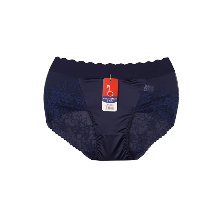 شورت زنانه اسلیپ طرح دار فری سایز، جنس استرج و تور لیزری