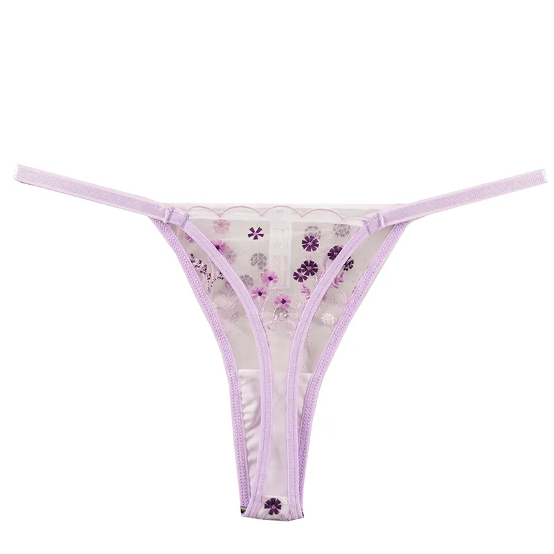 ست لباس زیر زنانه فانتزی طرح گل تورگاز بکلس فنردار