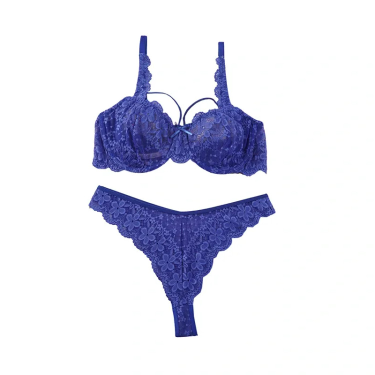 ست لباس زیر زنانه دانتل فنردار بکلس هارنس دار کاپ B