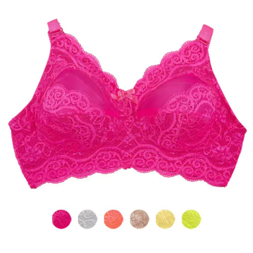 سوتین دانتل زنانه کاپ B بدون فنر مدل شیک و راحت