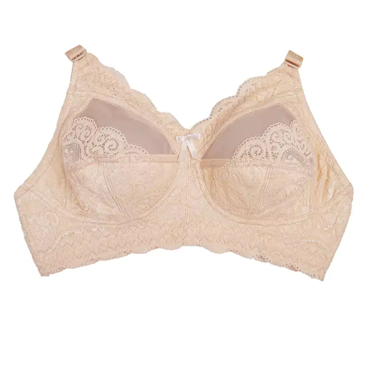 سوتین دانتل زنانه کاپ B بدون فنر مدل شیک و راحت