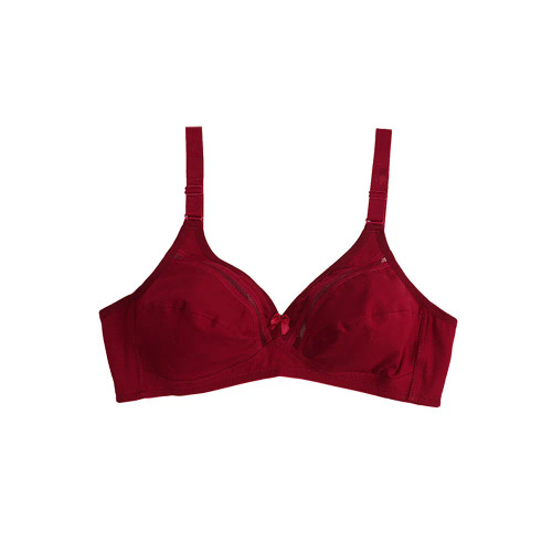 سوتین نخی زنانه بدون فنر با بند قابل تنظیم