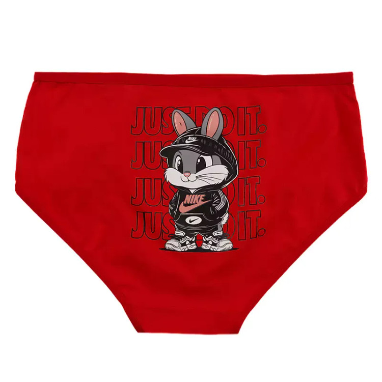 شورت نخی زنانه طرح خرگوشی مدل اسلیپ سایز بزرگ