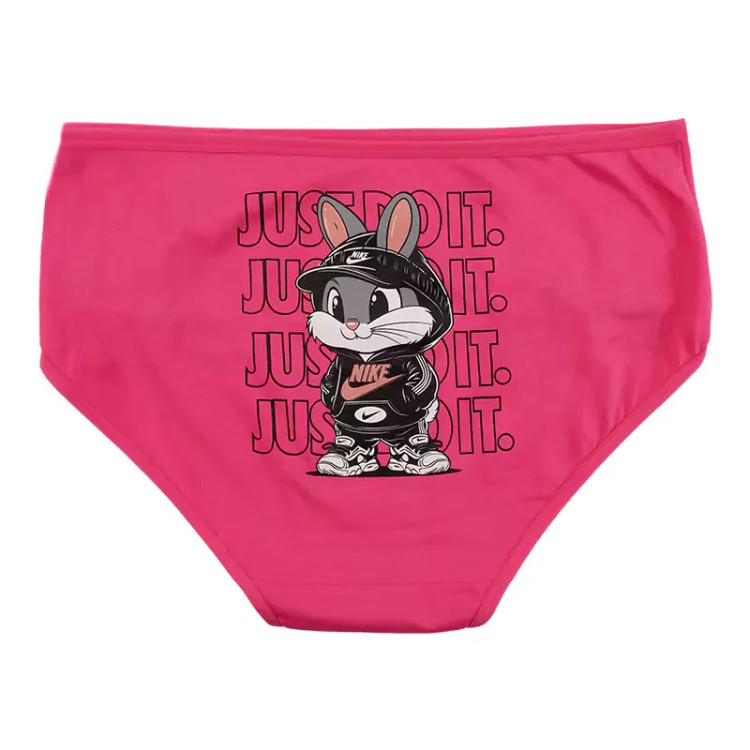 شورت نخی زنانه طرح خرگوشی مدل اسلیپ سایز بزرگ