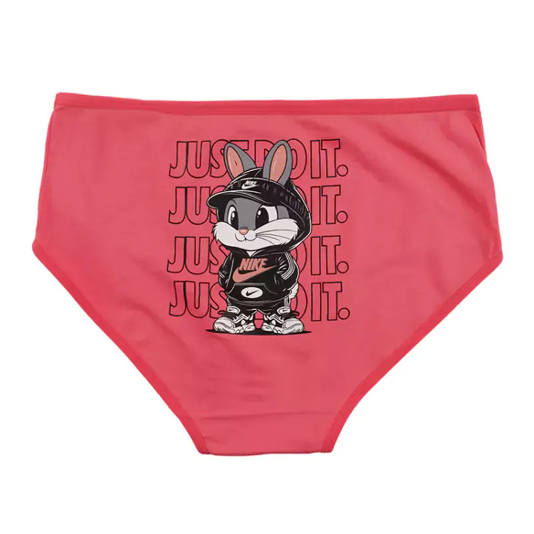 شورت نخی زنانه طرح خرگوشی مدل اسلیپ سایز بزرگ