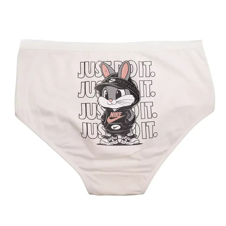 شورت نخی زنانه طرح خرگوشی مدل اسلیپ سایز بزرگ