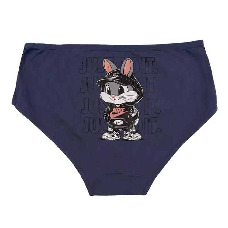 شورت نخی زنانه طرح خرگوشی مدل اسلیپ سایز بزرگ