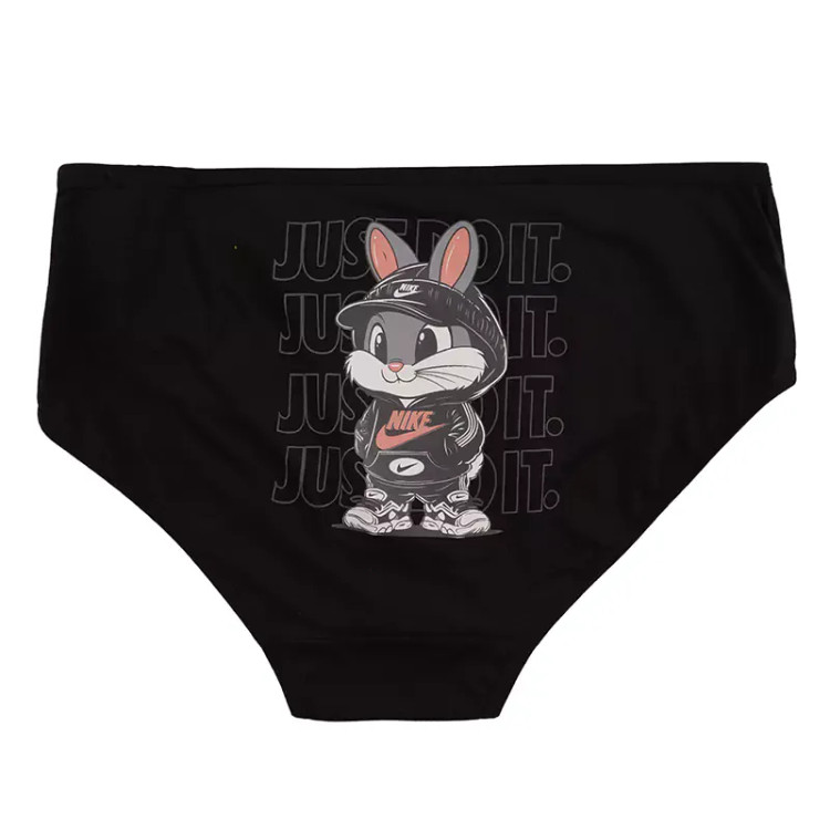 شورت نخی زنانه طرح خرگوشی مدل اسلیپ سایز بزرگ