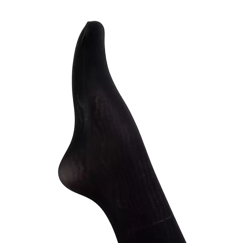 جوراب زنانه ساق بلند شیشهای ضخیم 40 دن طرحدار کیفیت بالا