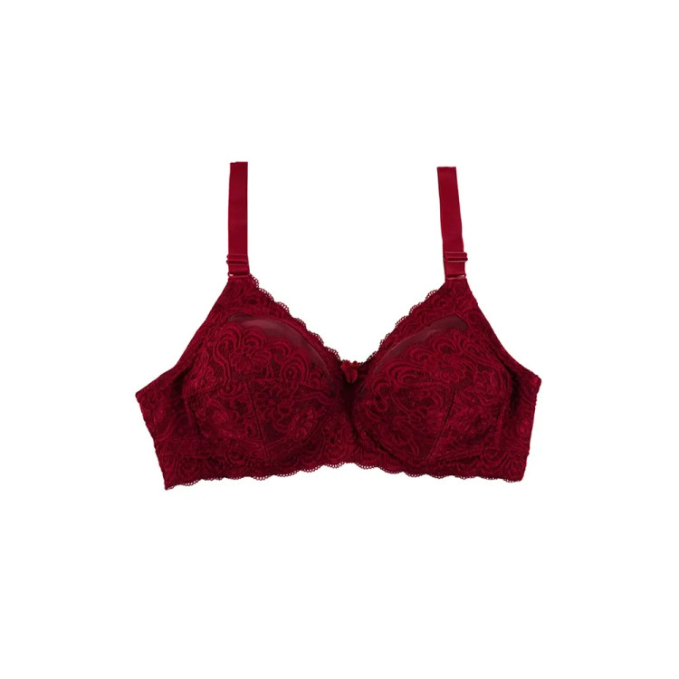 سوتین زنانه گیپور طرحدار بدون فنر مدل 95 و 100