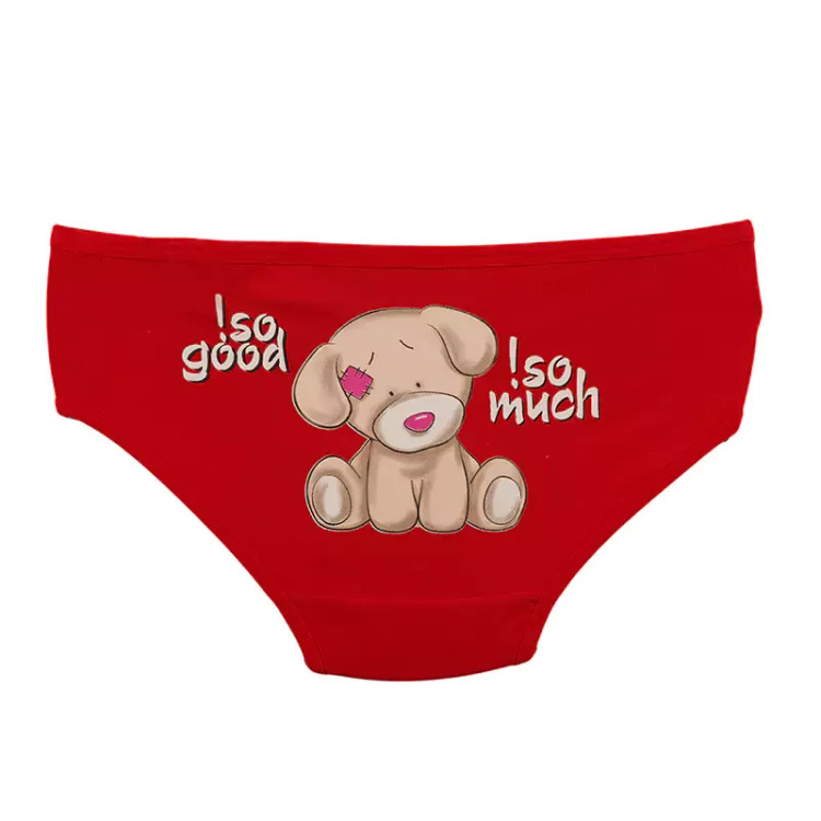 شورت نخی اسلیپ طرح سگ کارتونی زنانه سایز XL