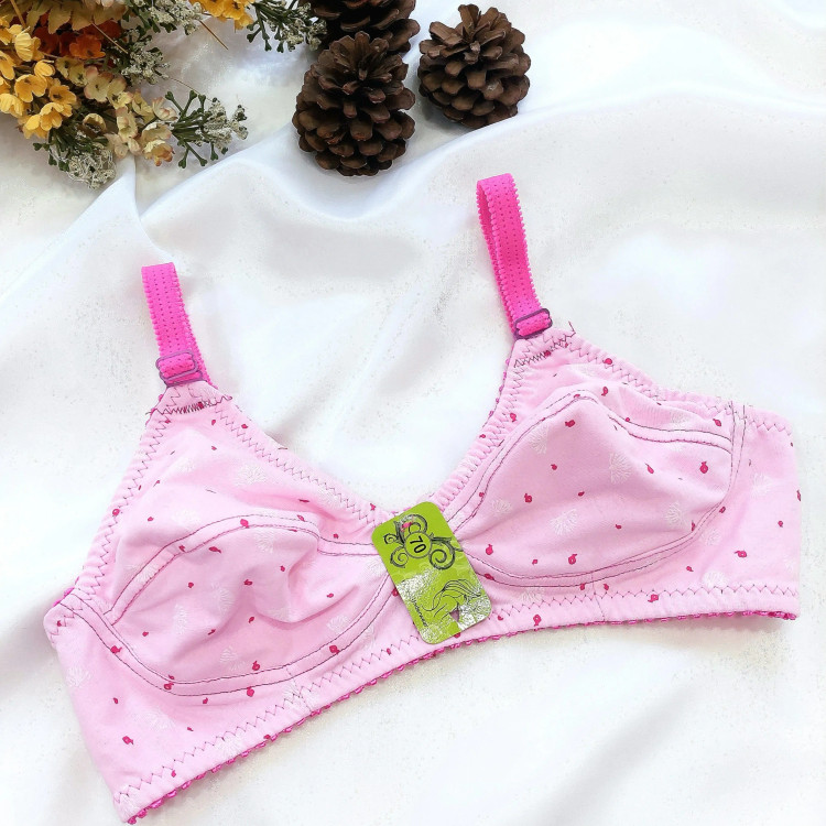 سوتین نخی زنانه بدون فنر و اسفنج، راحت و خنک، مناسب استفاده روزانه، سایزبندی کامل