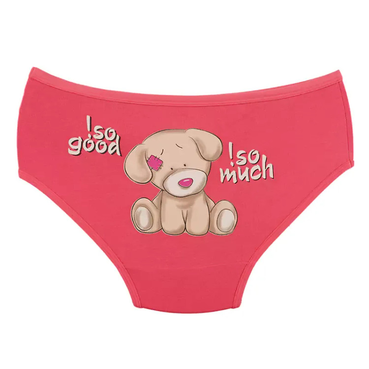 شورت نخی اسلیپ طرح سگ کارتونی زنانه سایز XL