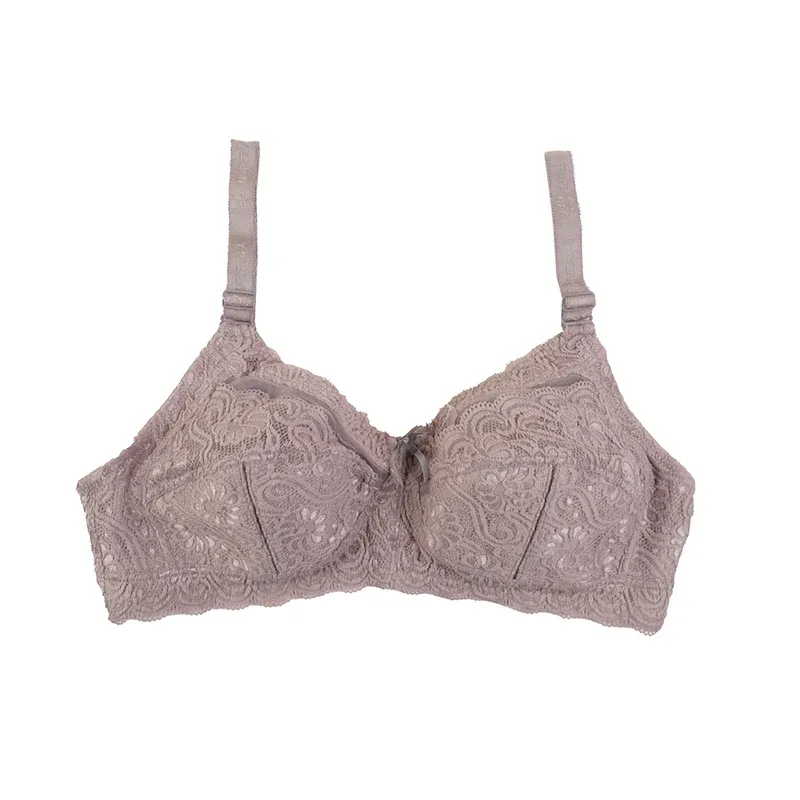 سوتین زنانه گیپور طرحدار بدون فنر مدل 95 و 100