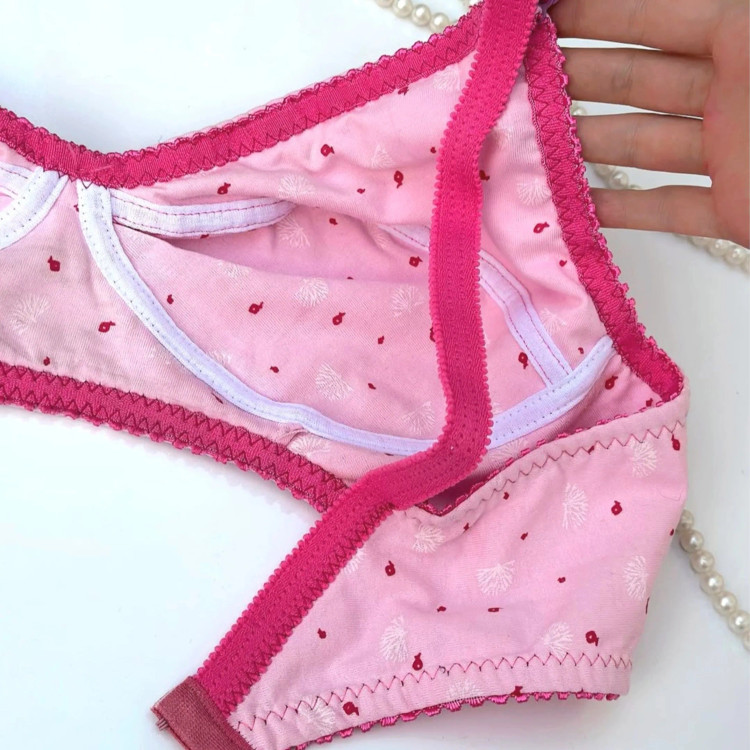 سوتین نخی زنانه بدون فنر و اسفنج، راحت و خنک، مناسب استفاده روزانه، سایزبندی کامل