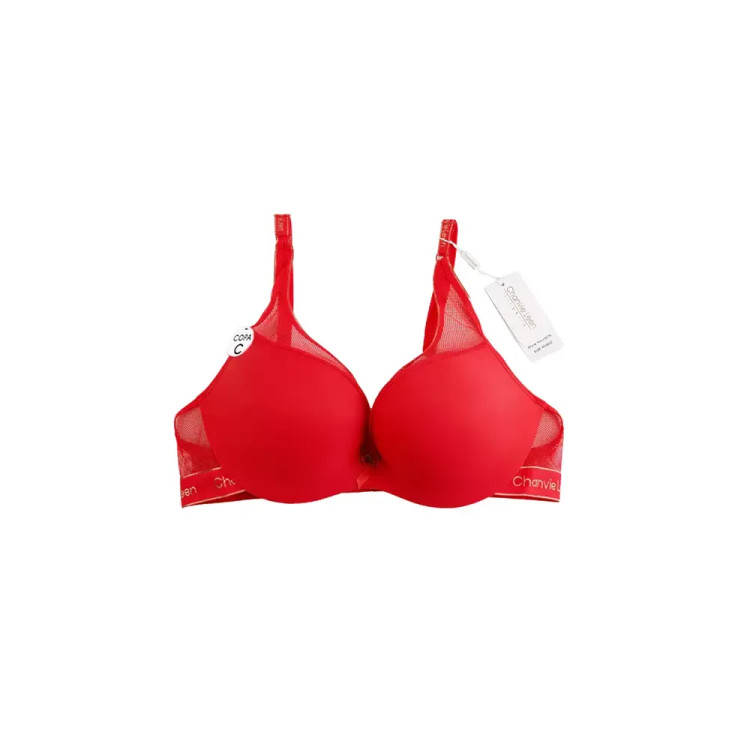 سوتین زنانه فنردار نیم جک کاپ C جنس تور و میکروفایبر