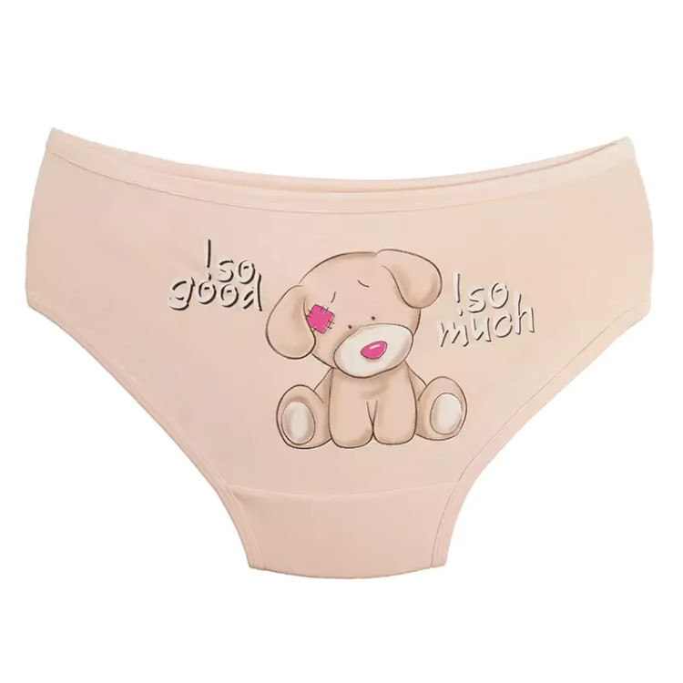 شورت نخی اسلیپ طرح سگ کارتونی زنانه سایز XL