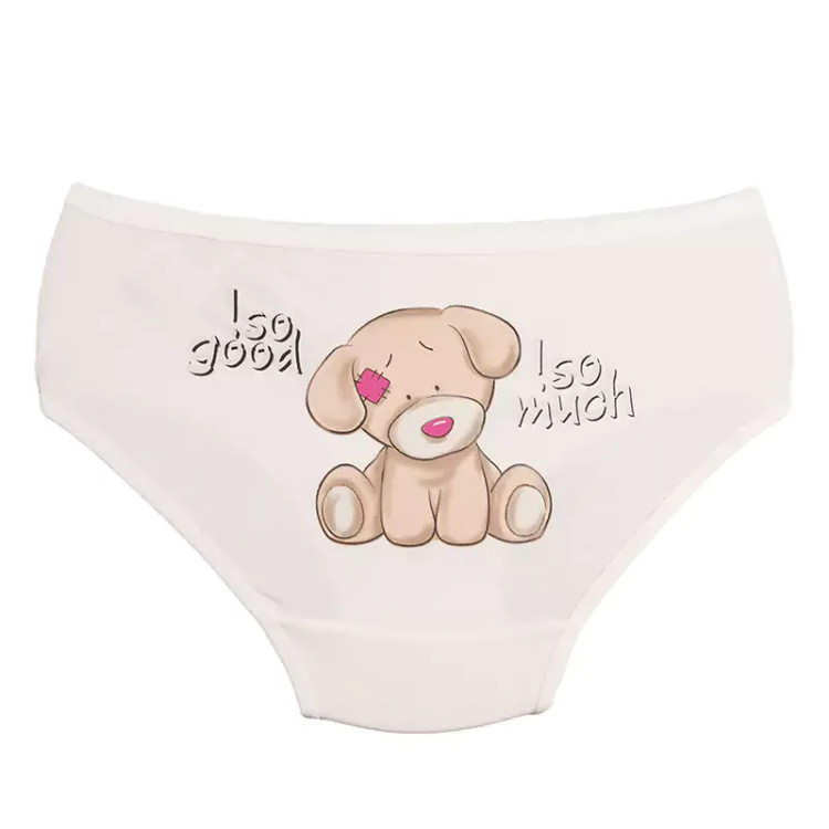 شورت نخی اسلیپ طرح سگ کارتونی زنانه سایز XL