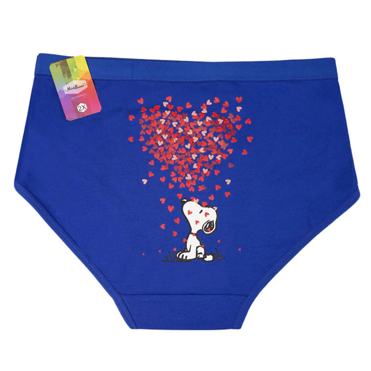 شورت نخی اسلیپ زنانه طرح اسنوپی سایز 2XL