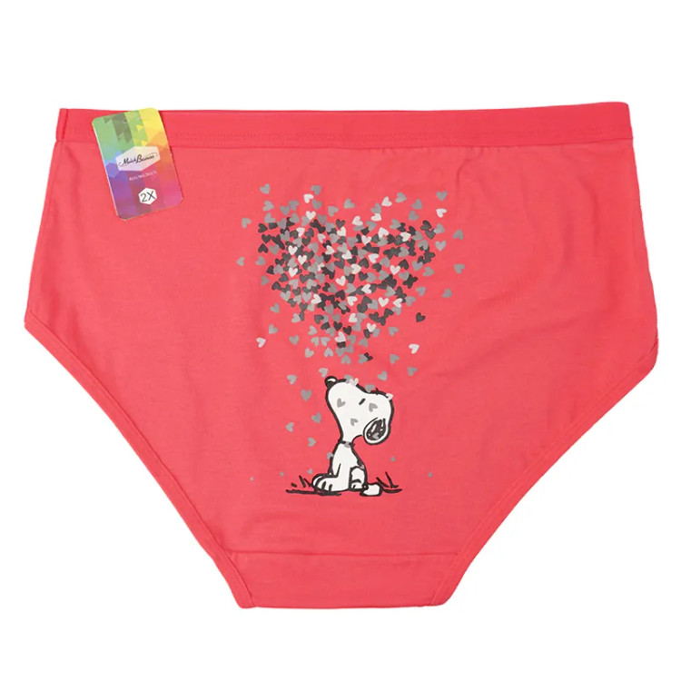 شورت نخی اسلیپ زنانه طرح اسنوپی سایز 2XL