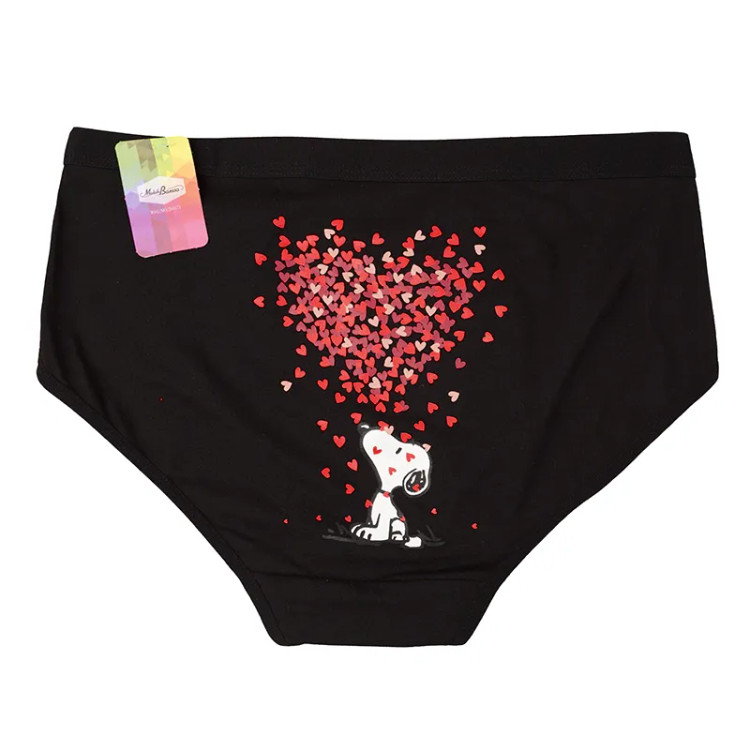 شورت نخی اسلیپ زنانه طرح اسنوپی سایز 2XL