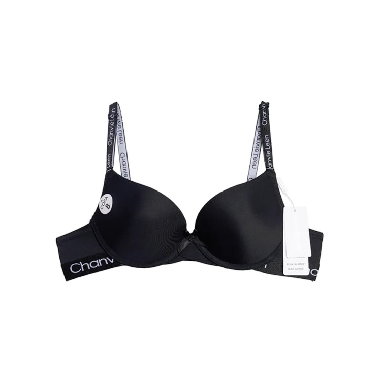 سوتین زنانه اسفنجی فنردار نیم جک میکروفایبر مدل Cova B