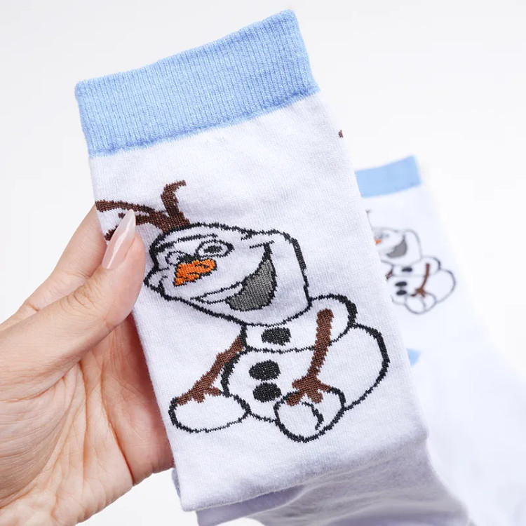 جوراب نخی طرح اولاف زنانه فری سایز (36 تا 41)